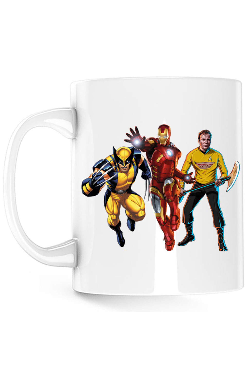 Cana Ironman Star Trek Wolverine Universe DC, alba, 330 ml