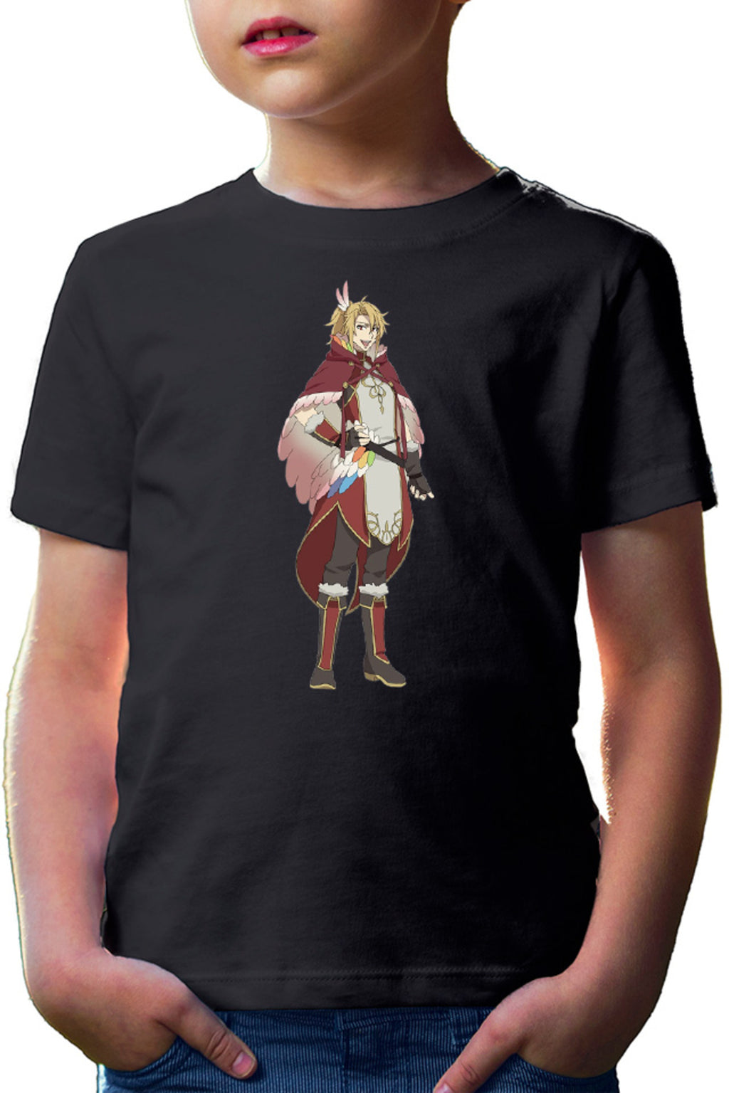 Tricou copii Rising of the Shield Hero Motoyasu Polearm Weapon Otaku Knight