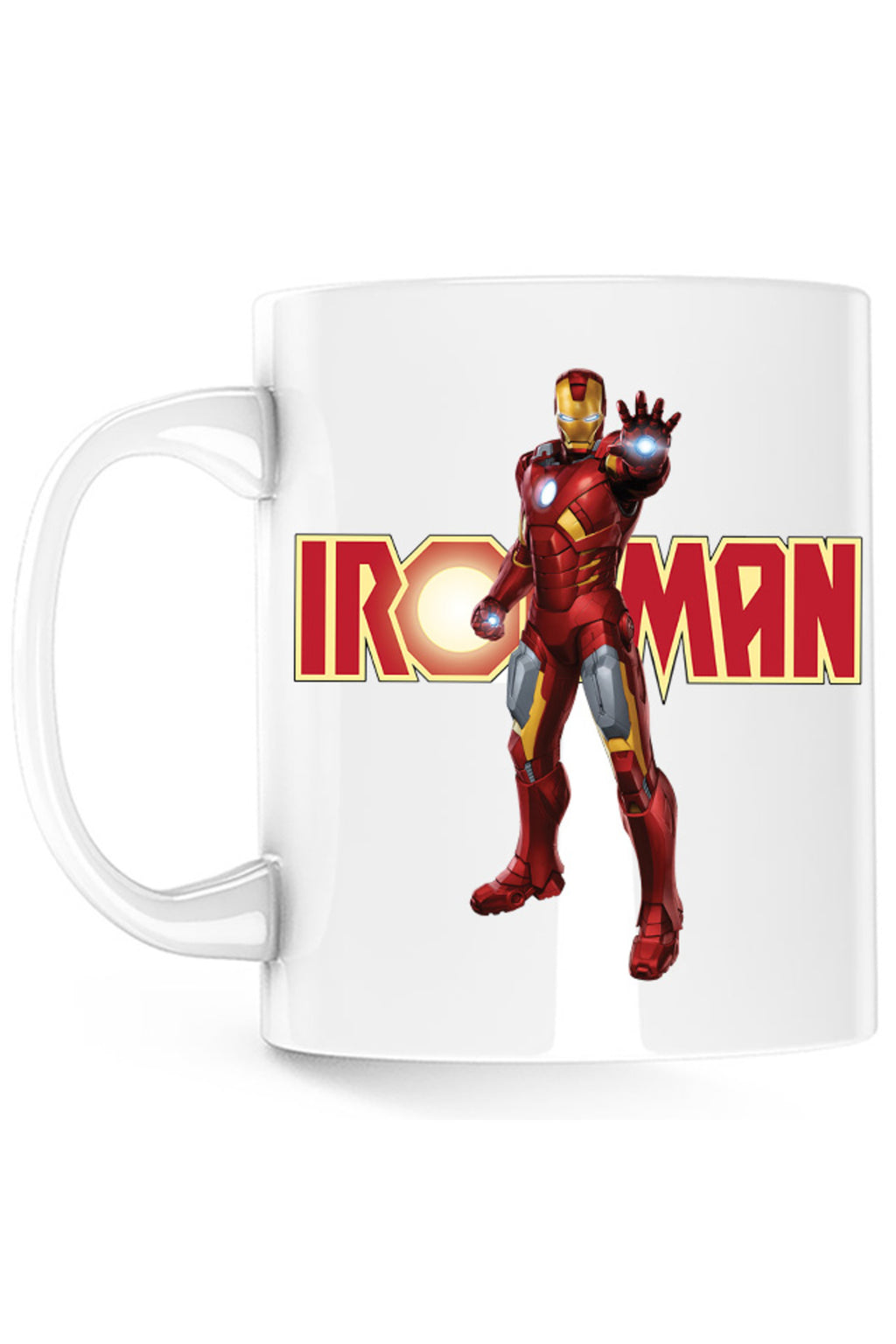 Cana Ironman Logo Suit Accident American Comic Books, alba, 330 ml