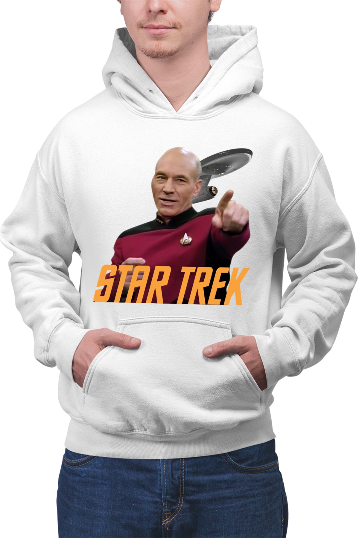 Hanorac barbati Star Trek Jean-Luc Picard Voyager Starship