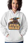 Hanorac dama Star Wars Baby Yoda Cute Small Logo Power