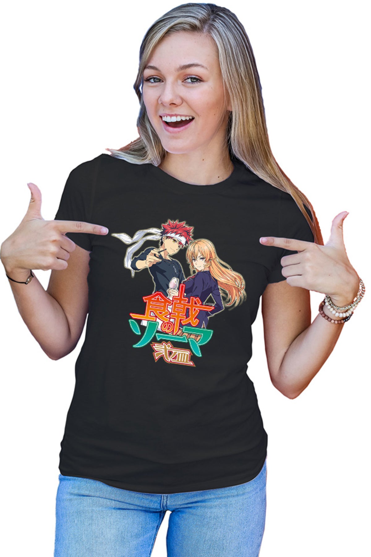 Tricou dama Food Wars Souma Erina Cookers Anime Shounen
