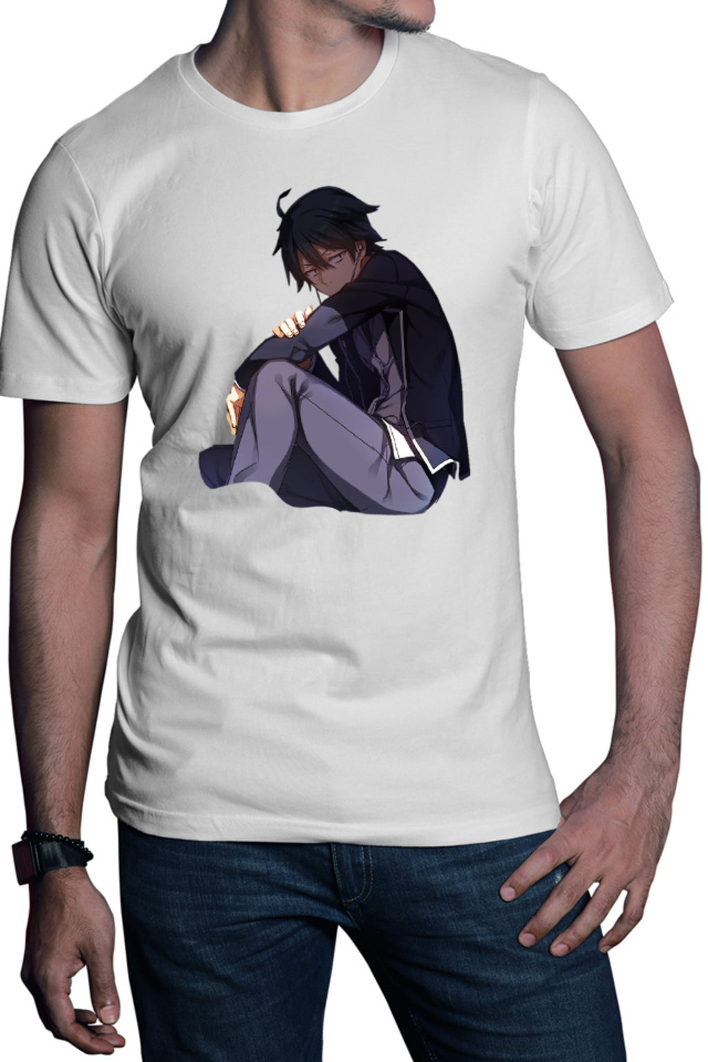 Tricou barbati OreGairu Hikigaya Tone Novel Artist Music