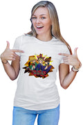 Tricou dama Yu Gi Oh Game King Toei Monster Spell Trap
