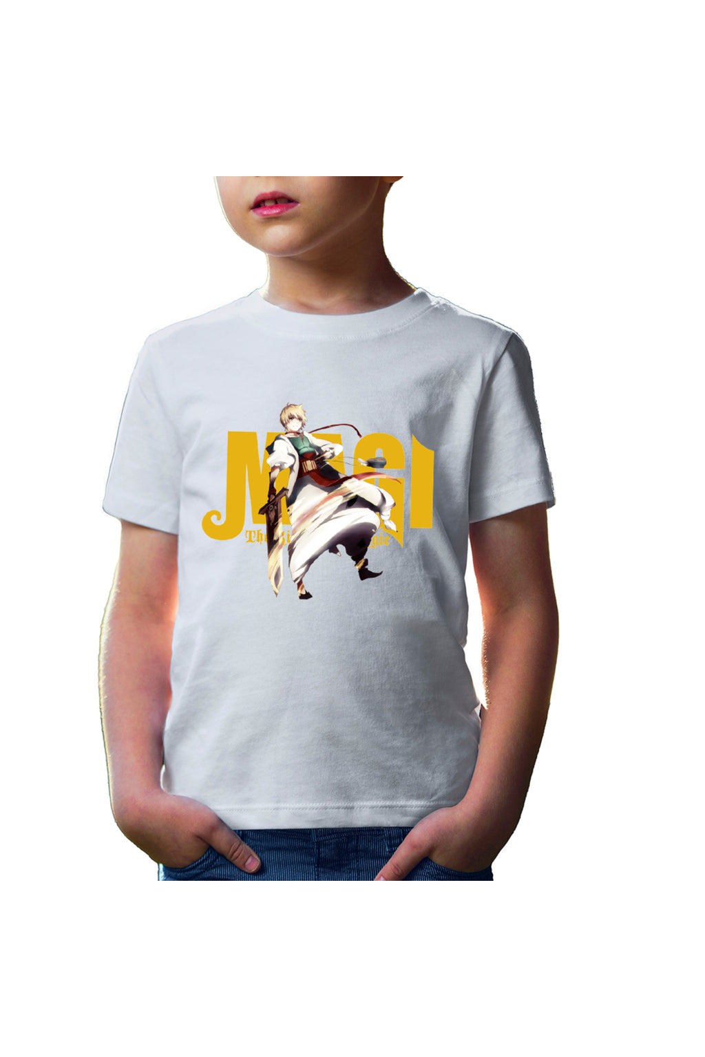 Tricou copii Magi The Labyrinth of Magic Alibaba Fire Stroke