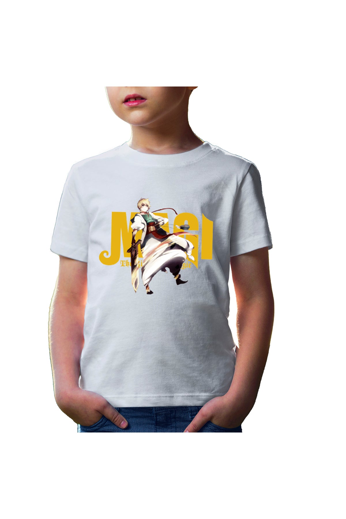 Tricou copii Magi The Labyrinth of Magic Alibaba Fire Stroke