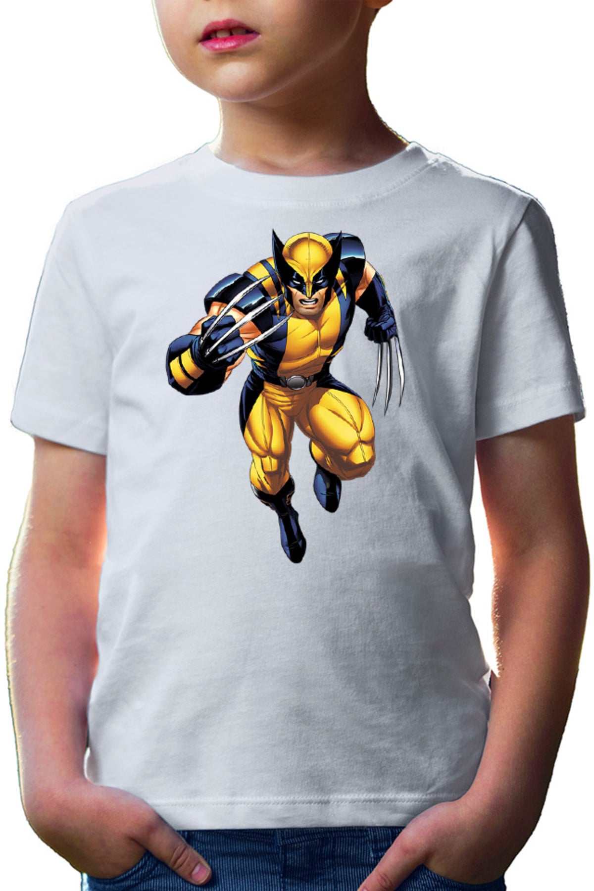 Tricou copii Wolverine Superhero Strong American Comics