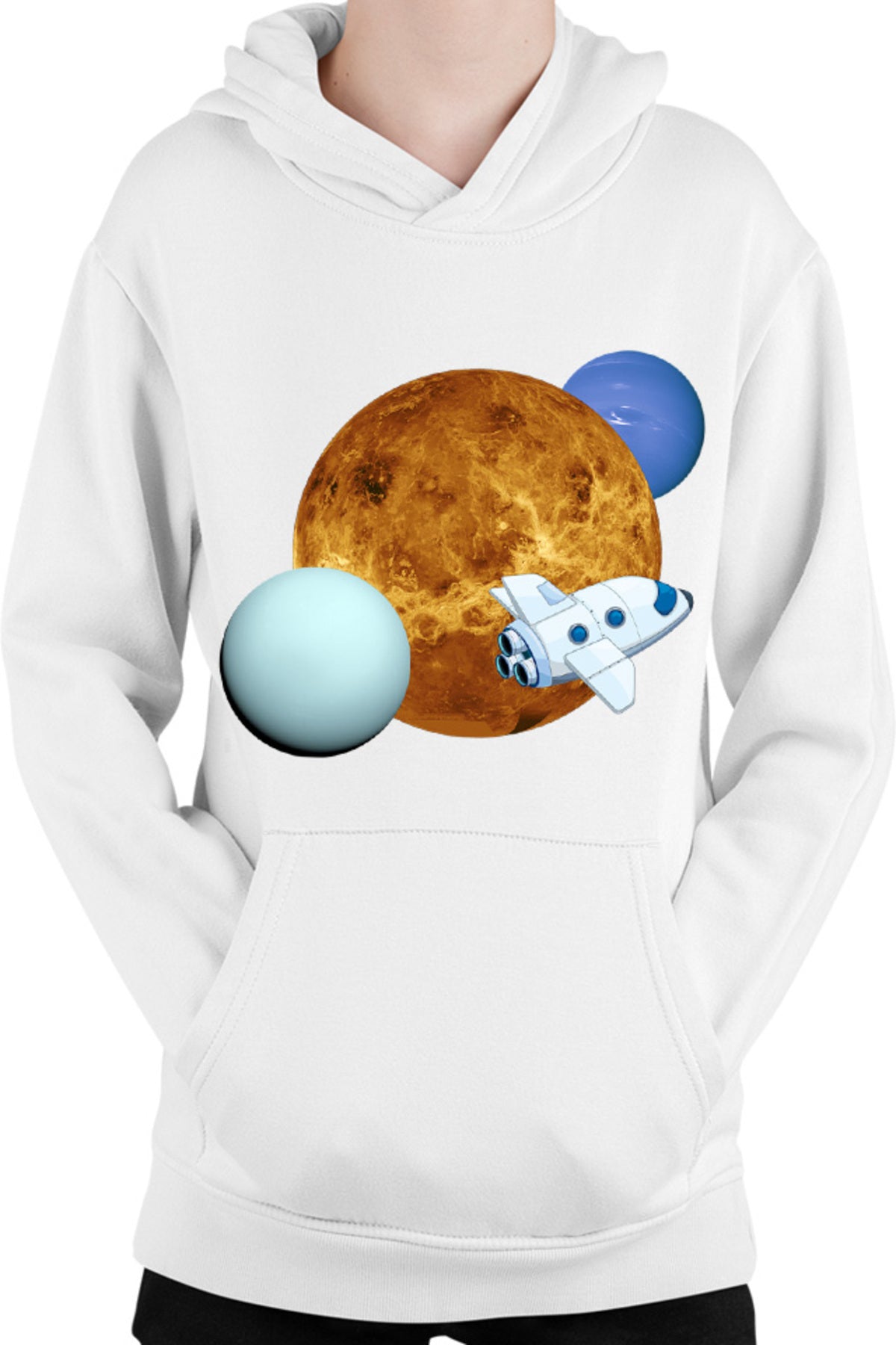 Hanorac copii NASA Neptune Sun Space Rocket