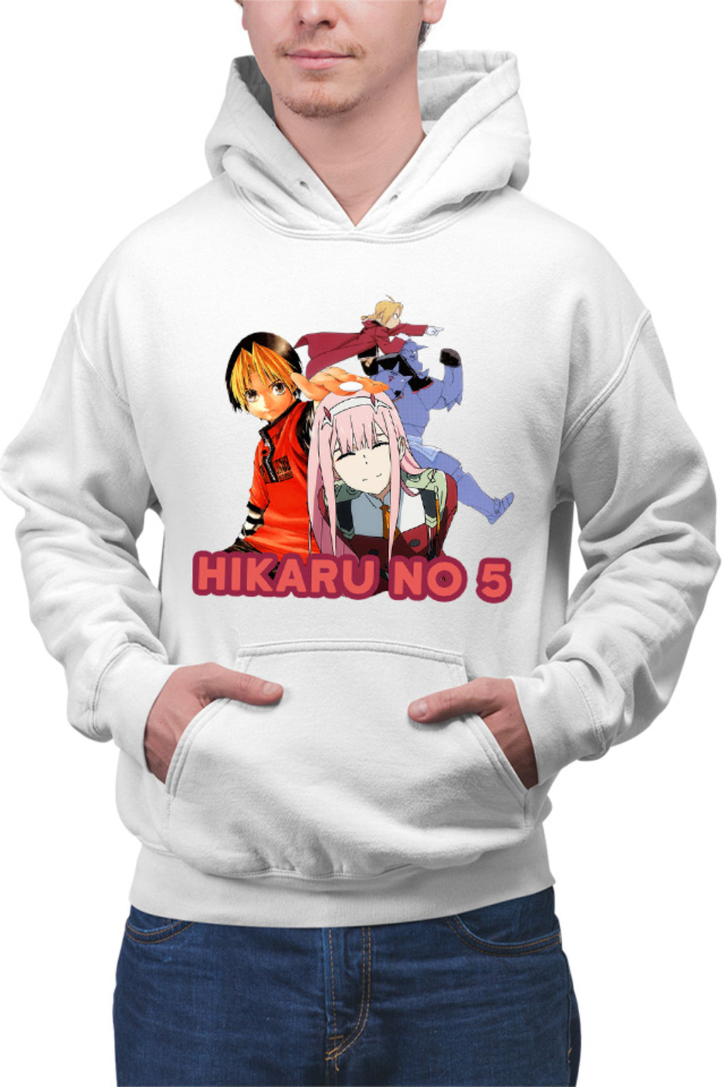 Hanorac barbati Hikaru no Go Darling in the FranXX Zero Two Full Metal Alchemist