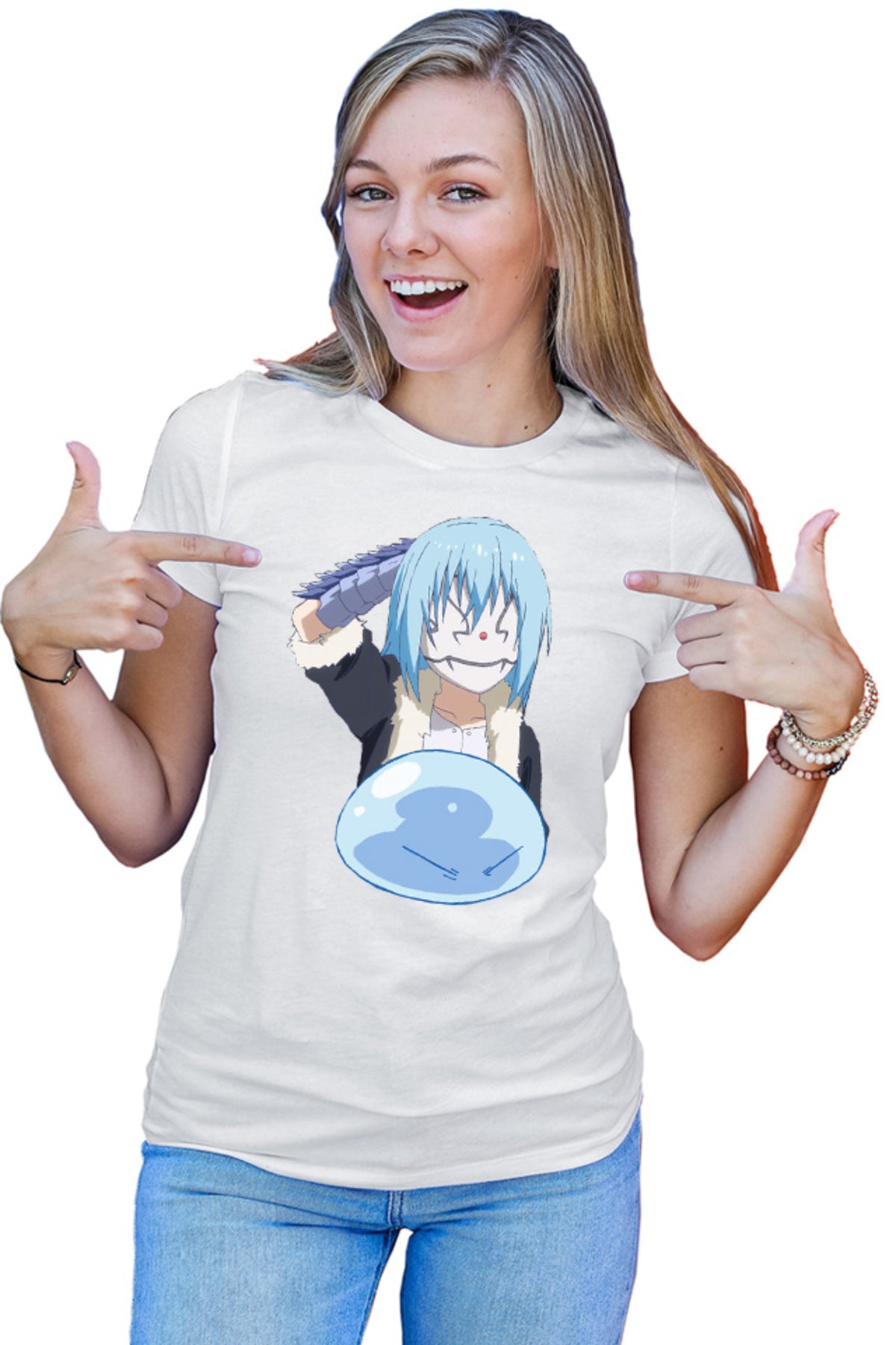 Tricou dama TenSura Slime Isekai Form God Power Top
