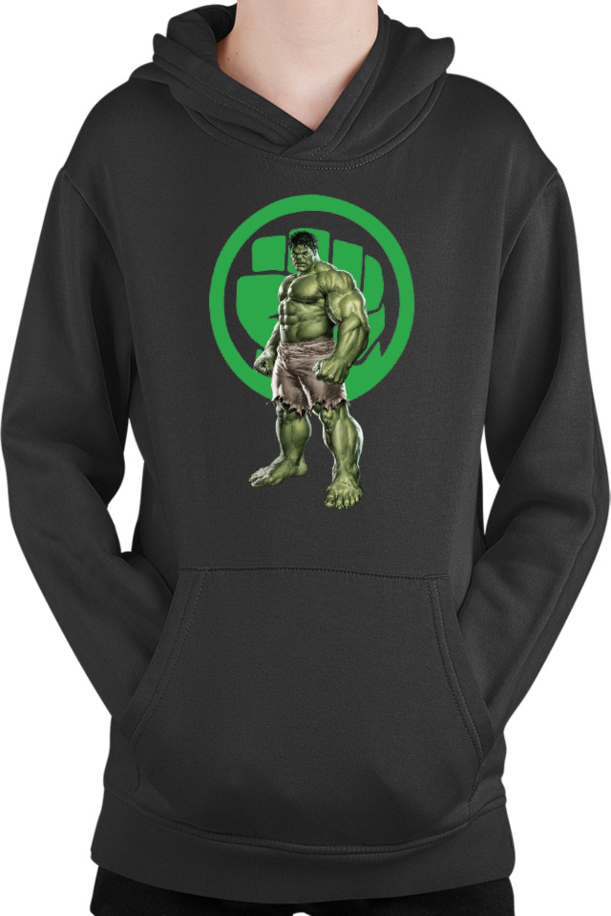 Hanorac copii Hulk The Incredible Muscle Big Power Marvel