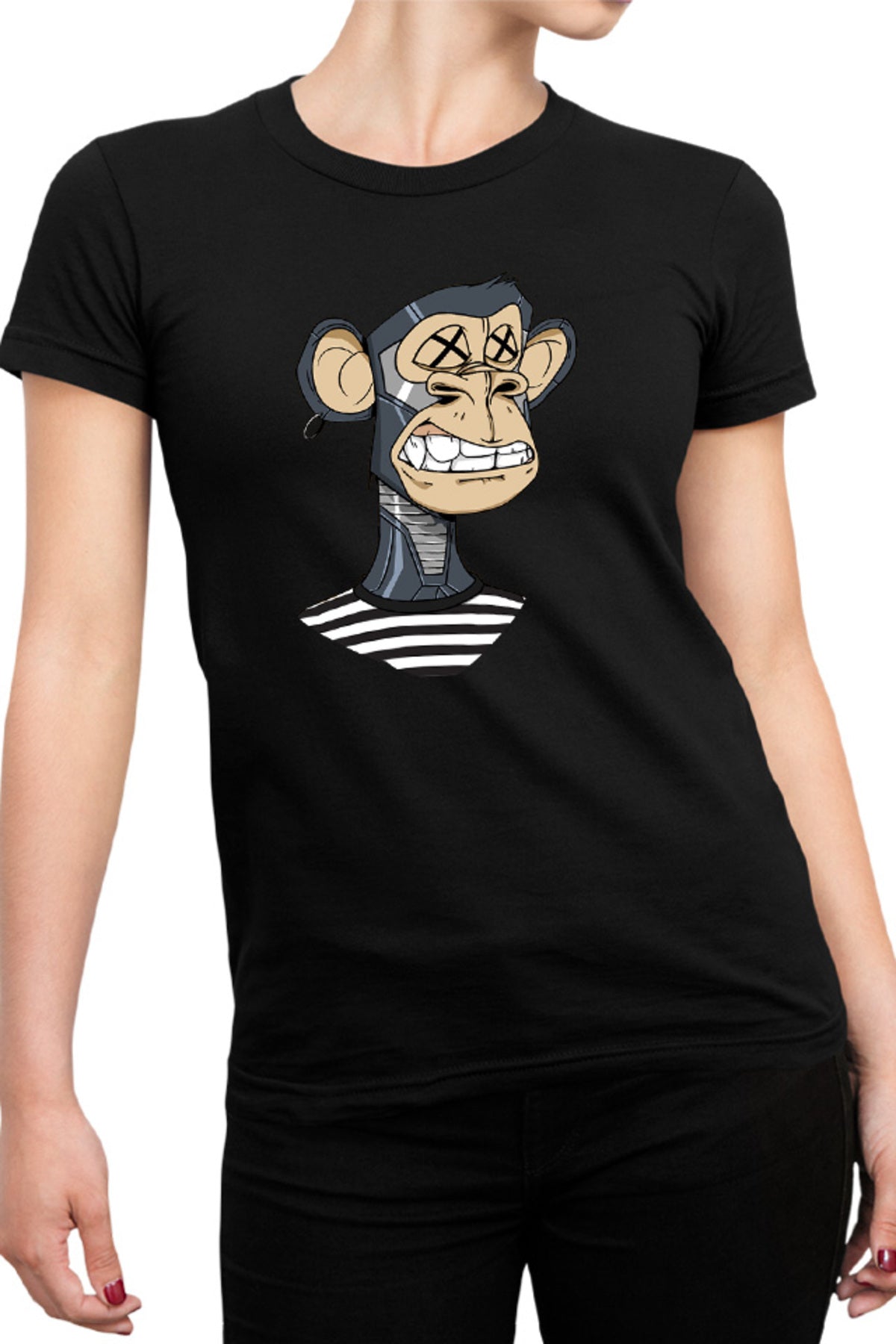 Tricou dama NFT Monkey Currency Money Trend Animal