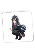 Mousepad Gaming OreGairu Yukino Yukinoshita Snow Panda School Girl, 21x19 cm
