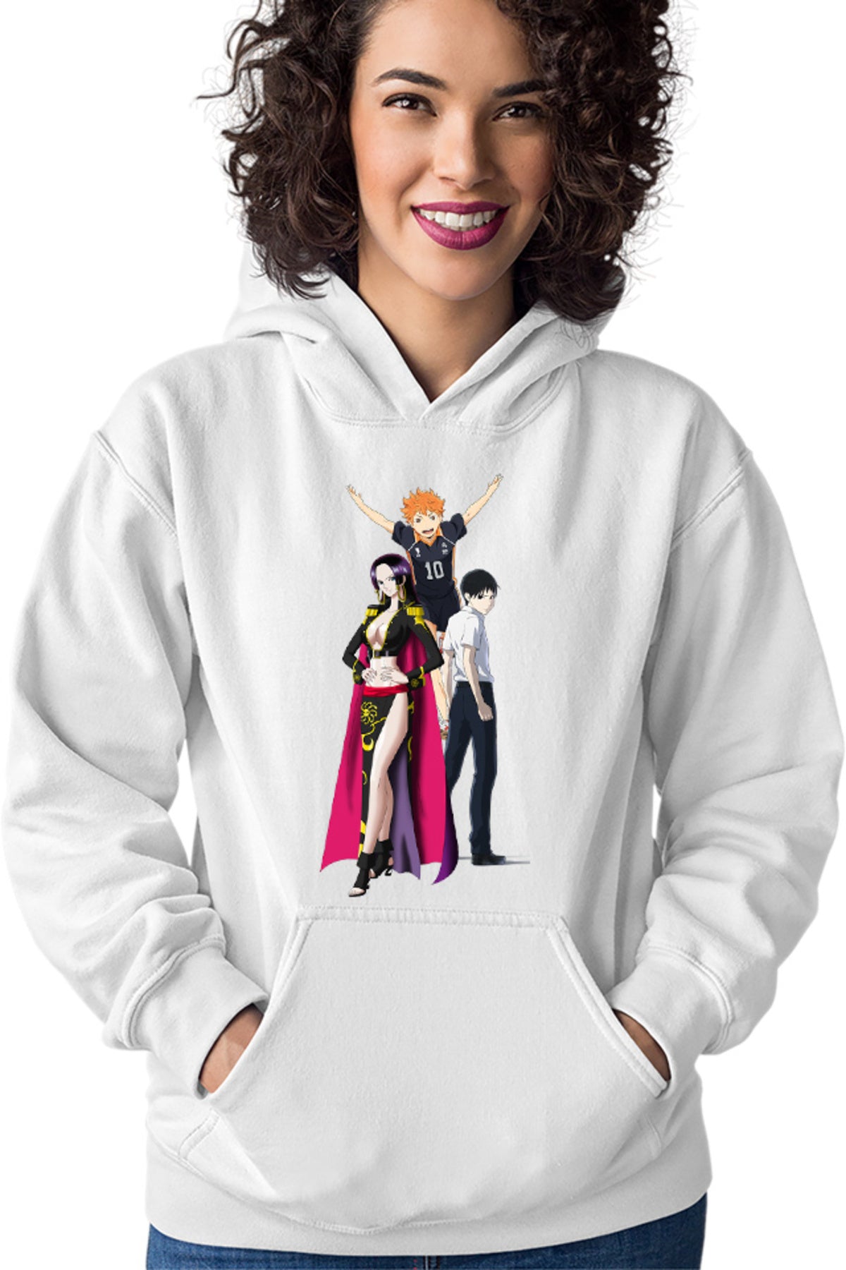 Hanorac dama Ajin Kei One Piece Haikyuu Sport Fantasy Horror