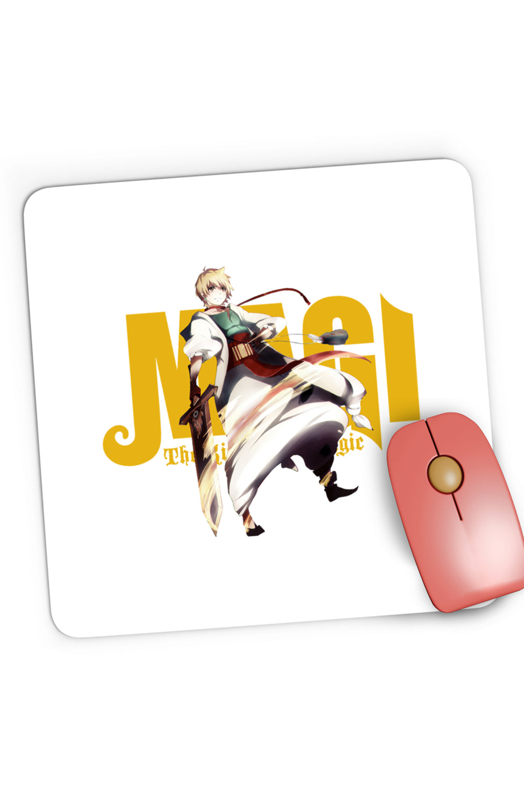 Mousepad Gaming Magi The Labyrinth of Magic Alibaba Fire Stroke, 21x19 cm