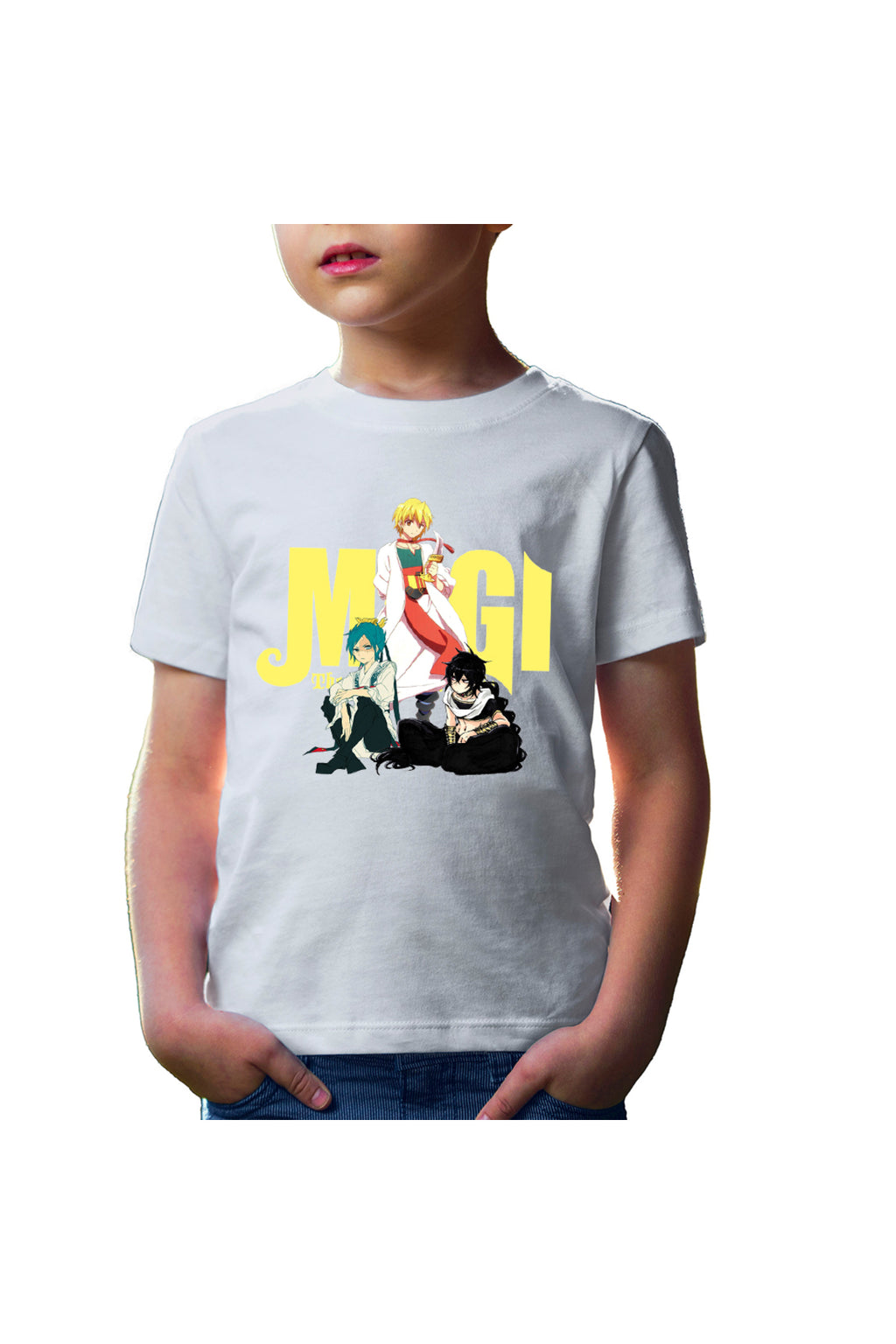 Tricou copii Magi The Labyrinth of Magic Alibaba Judar Hakuryuu