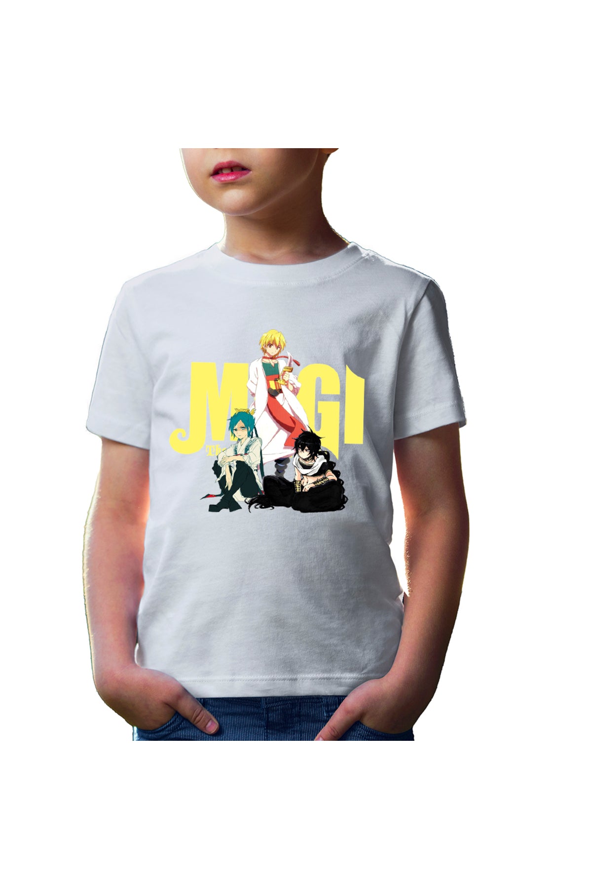 Tricou copii Magi The Labyrinth of Magic Alibaba Judar Hakuryuu