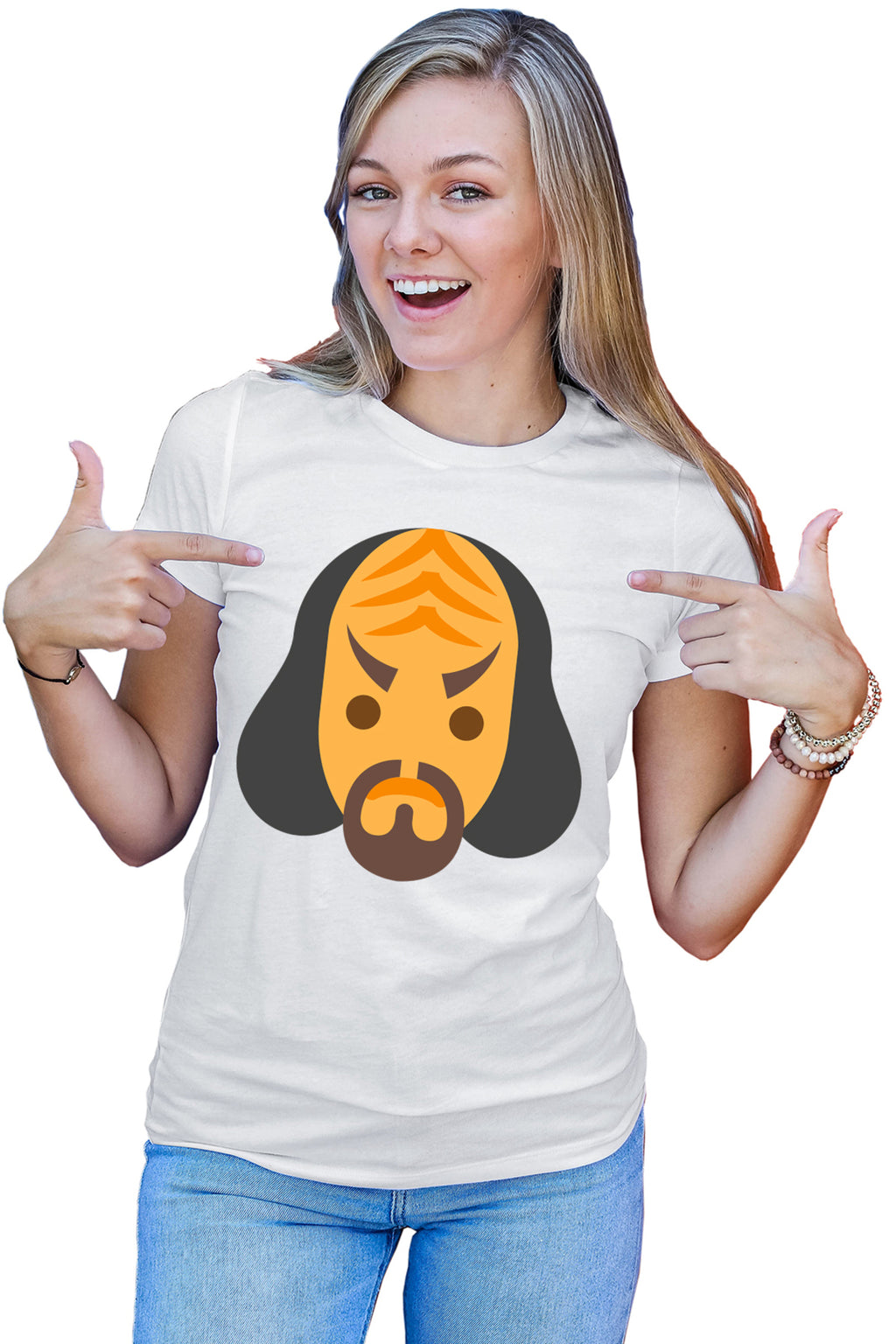 Tricou dama Star Trek Worf United Federation of Planets