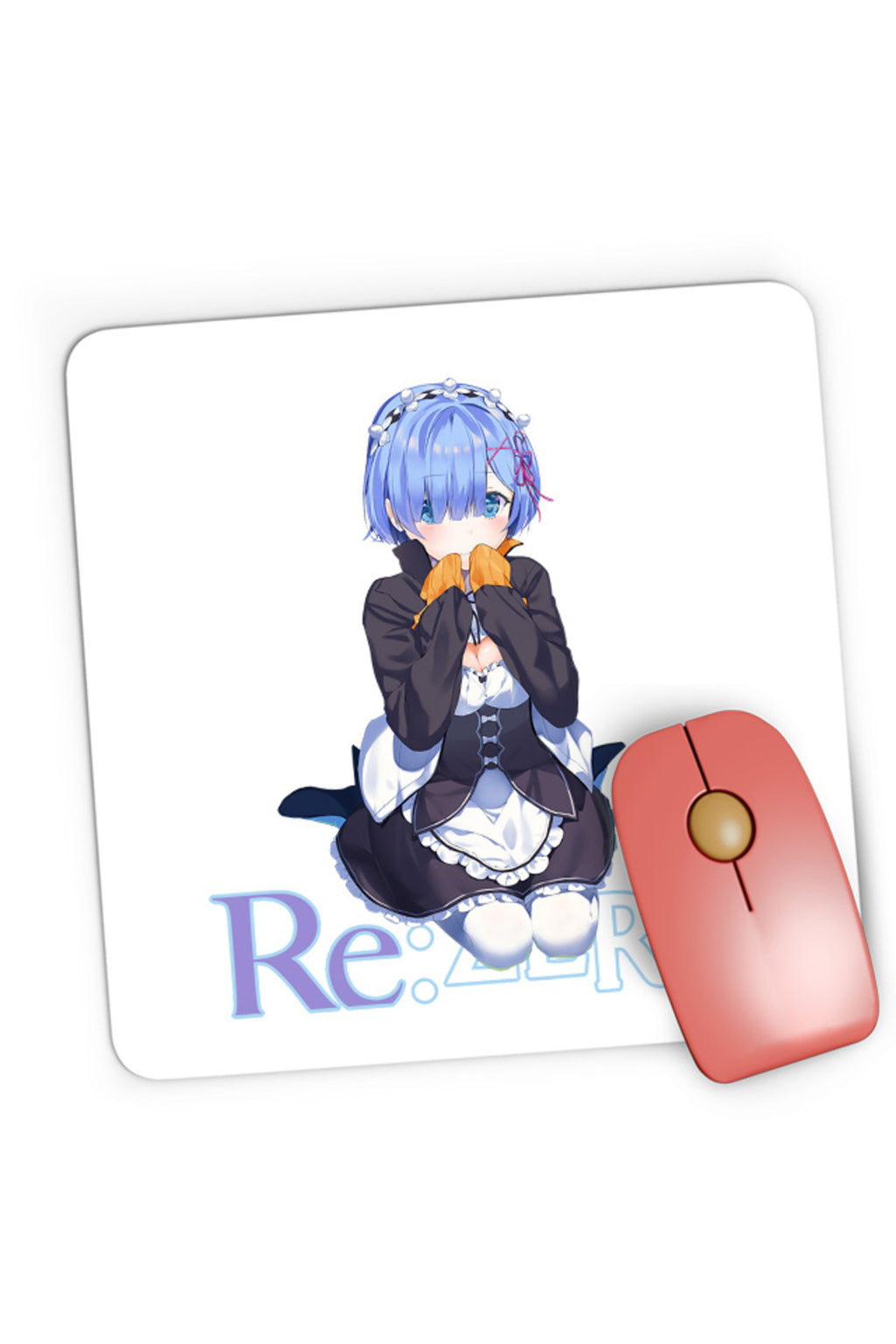 Mousepad Gaming Re Zero REM Subaru Anime Psychological Tappei Nagatsuki, 21x19 cm