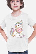 Tricou copii Unicorn Squad Donnut Eat Sweet
