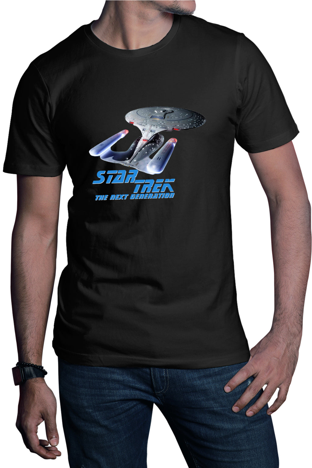 Tricou barbati Star Trek The Next Generation Enterprise Adventure