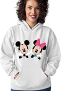 Hanorac dama Mickey Mouse Minnie Couple Love Cute