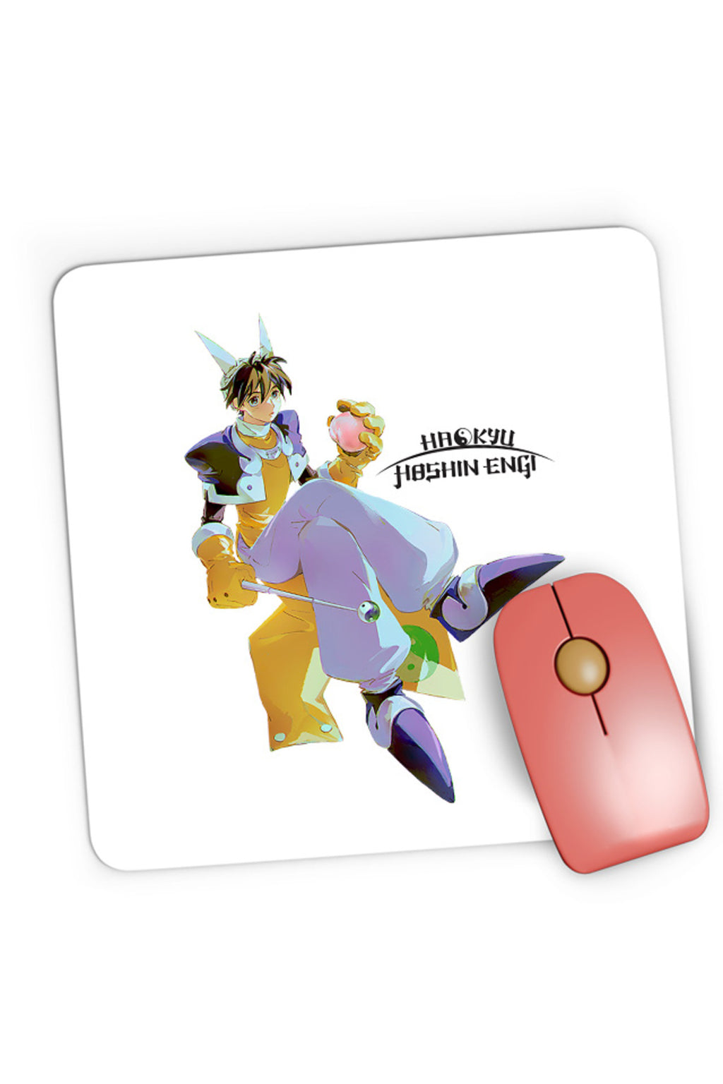 Mousepad Gaming Hoshin Engi Taikoubou YinYang Fantasy Ryu Fujisaki Shaman, 21x19 cm