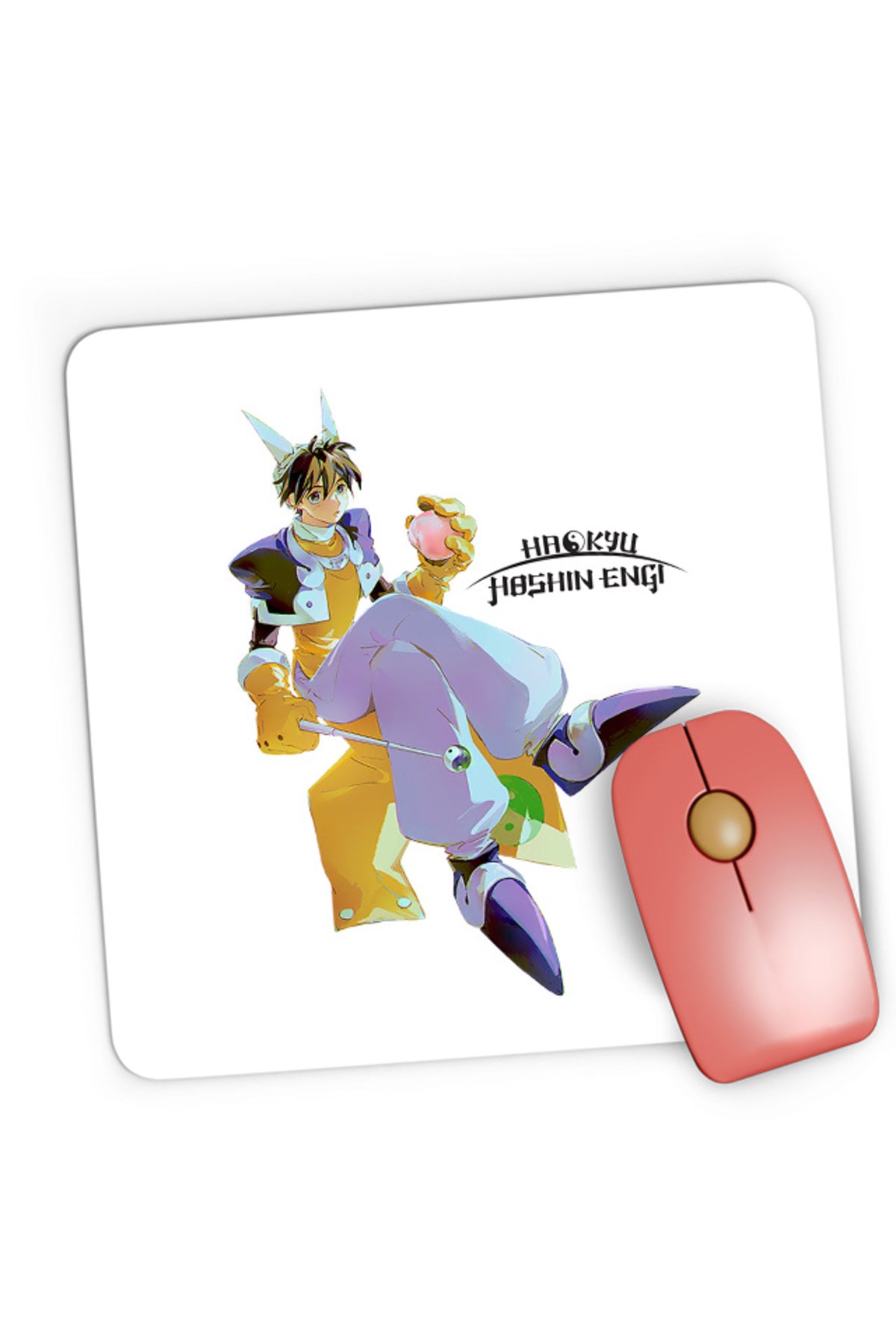 Mousepad Gaming Hoshin Engi Taikoubou YinYang Fantasy Ryu Fujisaki Shaman, 21x19 cm