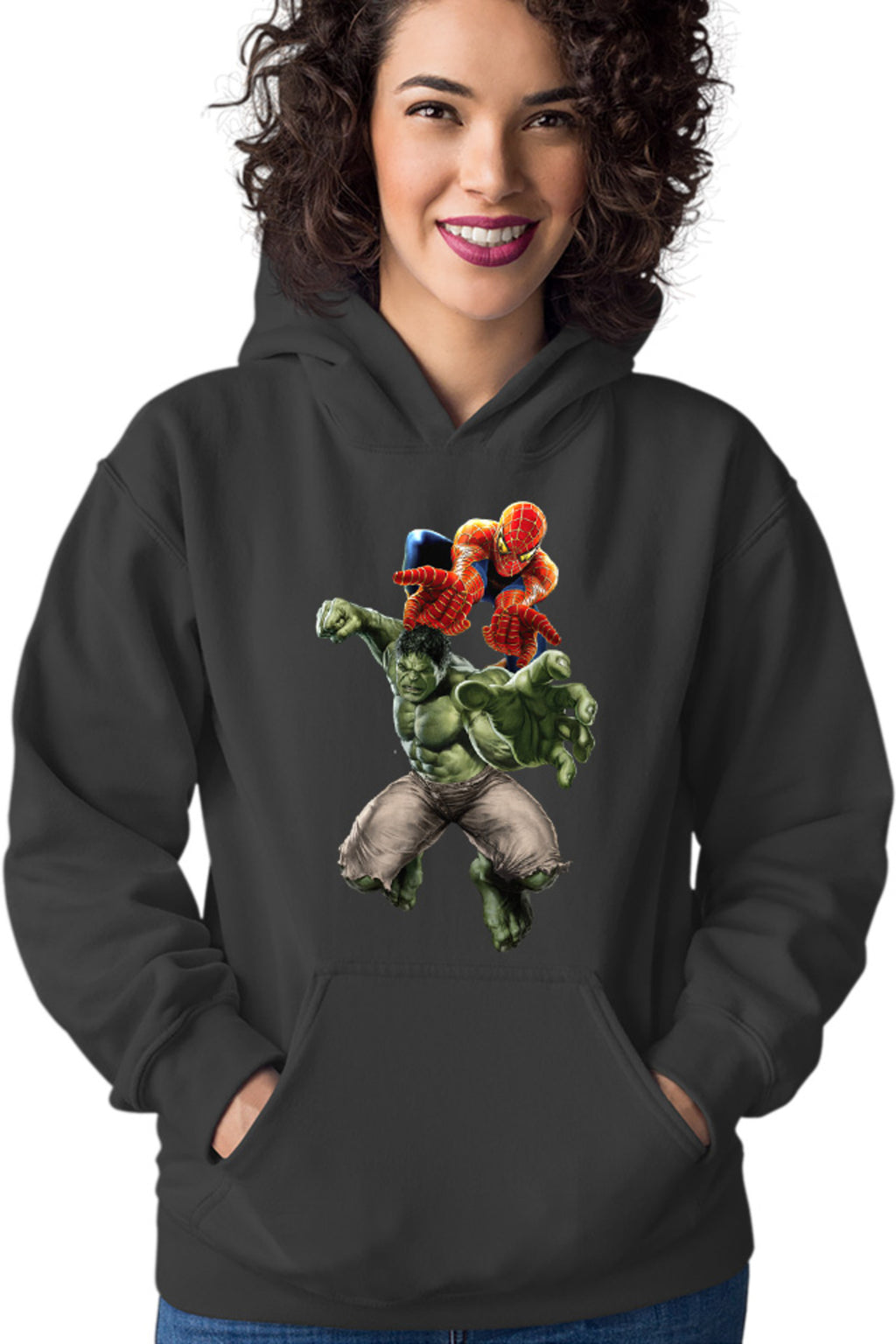 Hanorac dama Hulk Spiderman Incredible MacBook Pro Carol Fist
