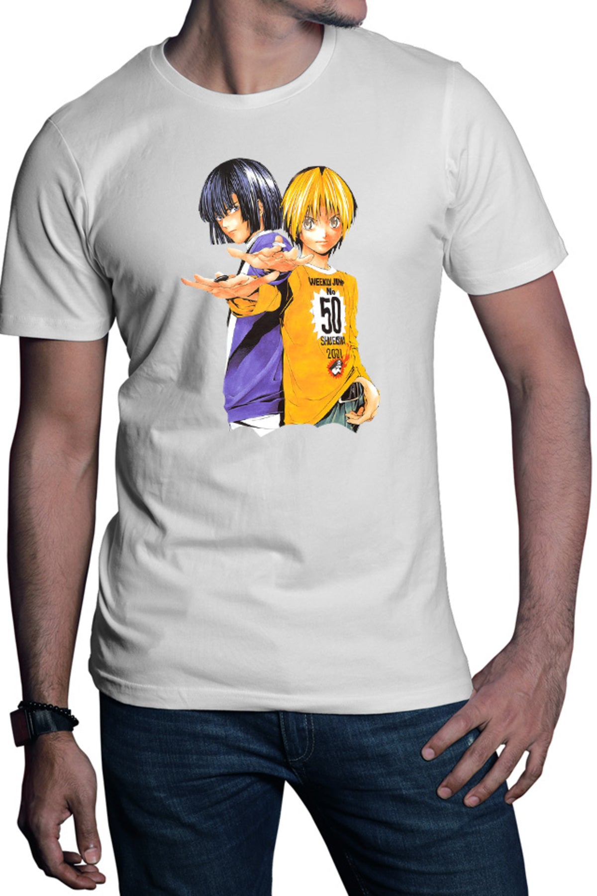 Tricou barbati Hikaru no Go Rivals Akira Shinen Game Players Otaku Manga