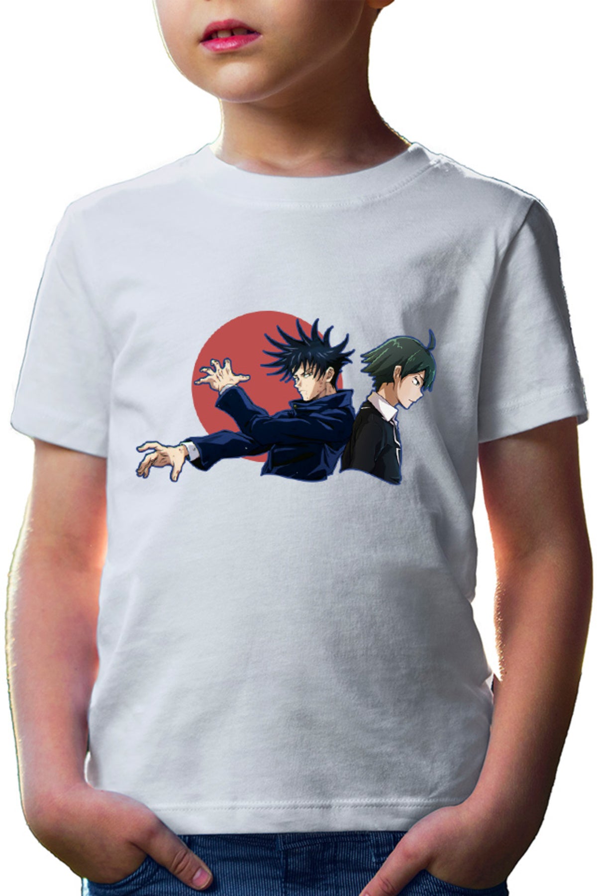 Tricou copii OreGairu Hikigaya Jujutsu Kaisen Demon School Anime