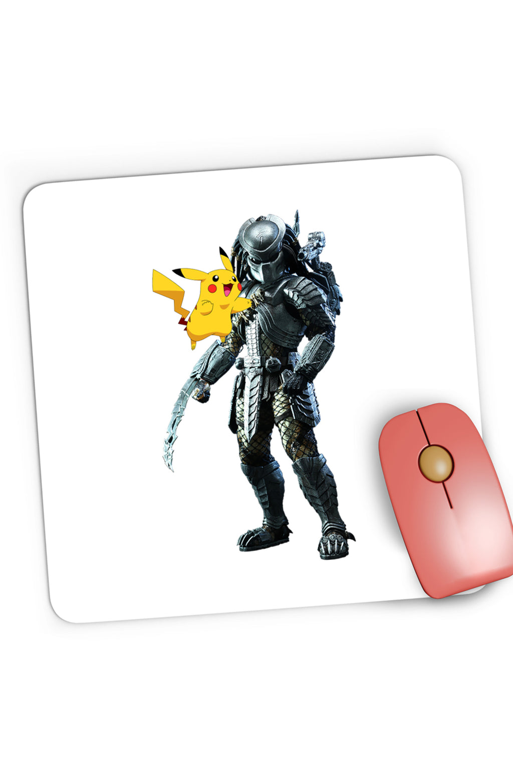 Mousepad Gaming Predator Vs Alien Pikachu Pokemon Mania, 21x19 cm