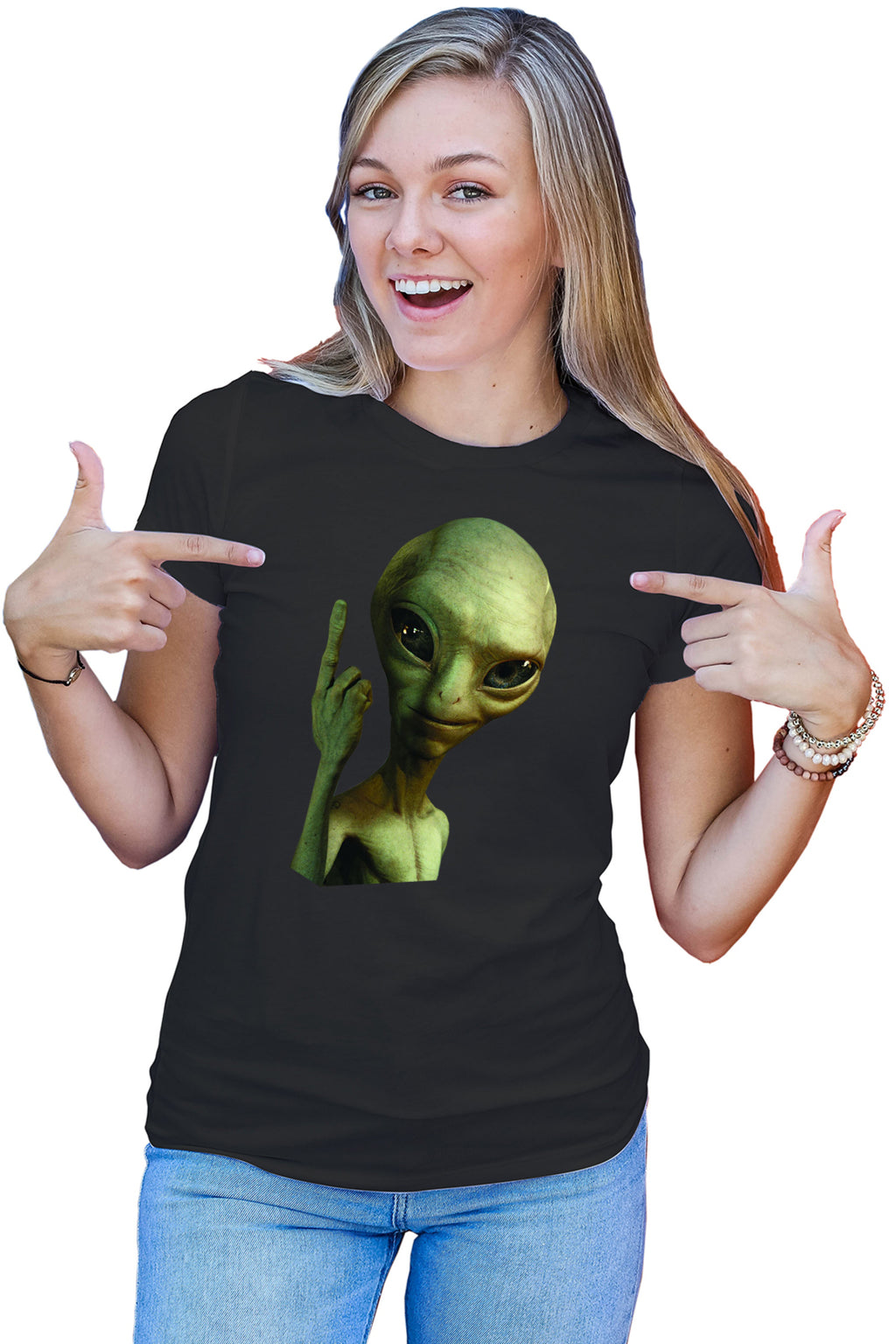 Tricou dama Predator Alien Extraterestru Youtube Creator Live