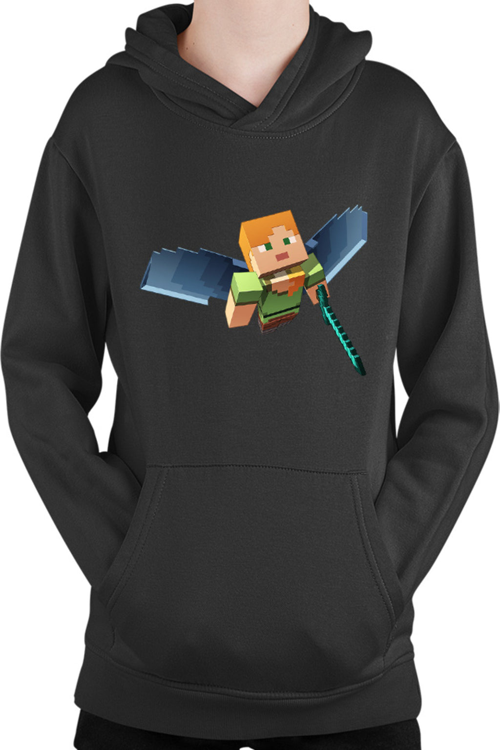Hanorac copii Minecraft Elytra Nether End Fly Dragon End Game