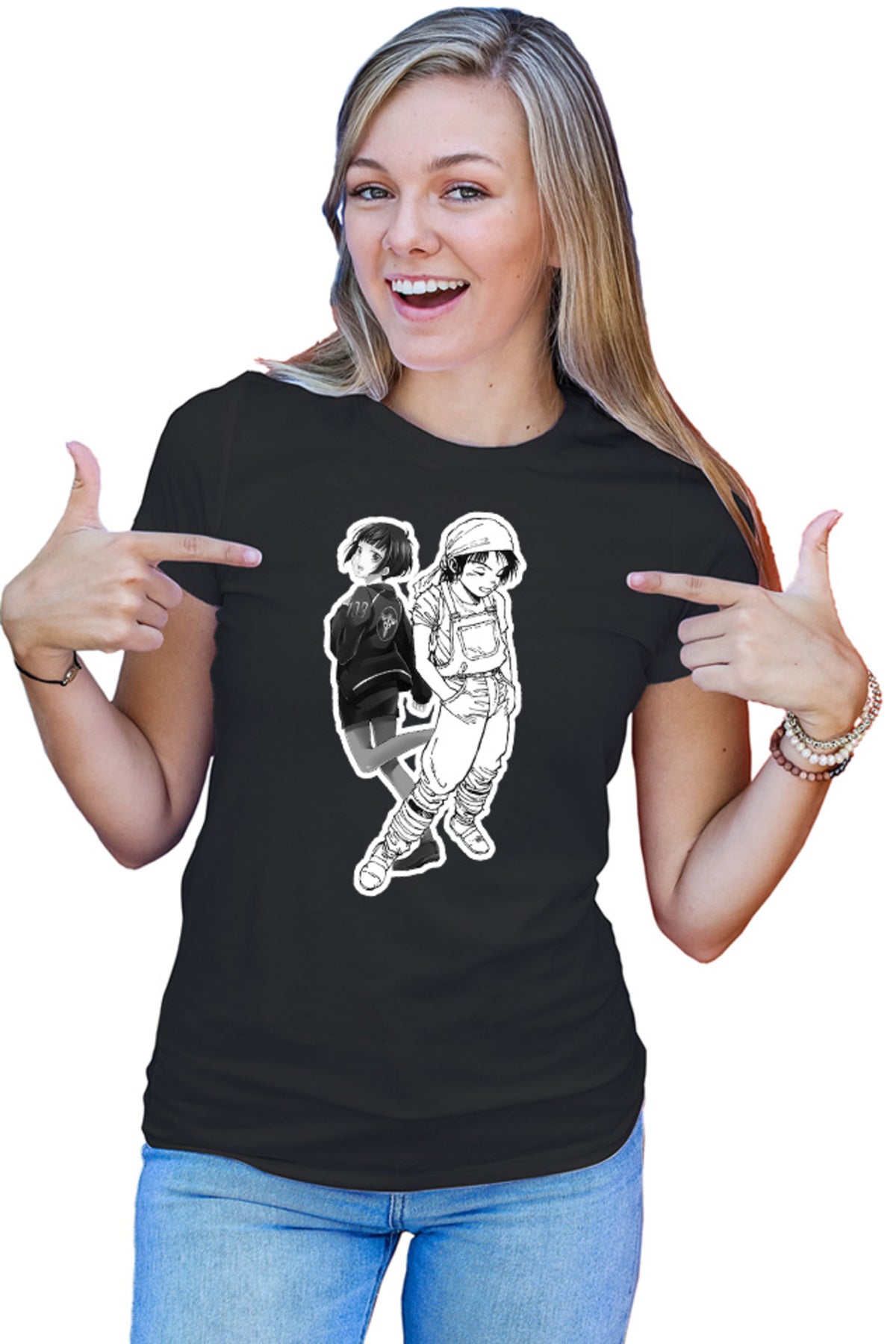 Tricou dama Battle Angel Alita Yugo Akane Psycho Pass Police