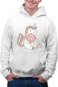 Hanorac barbati Unicorn Squad Donnut Eat Sweet