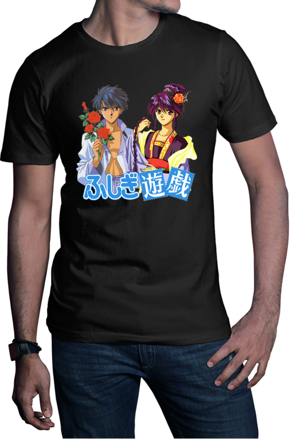 Tricou barbati Fushigi Yuugi Tamahome Noriko Vizbig