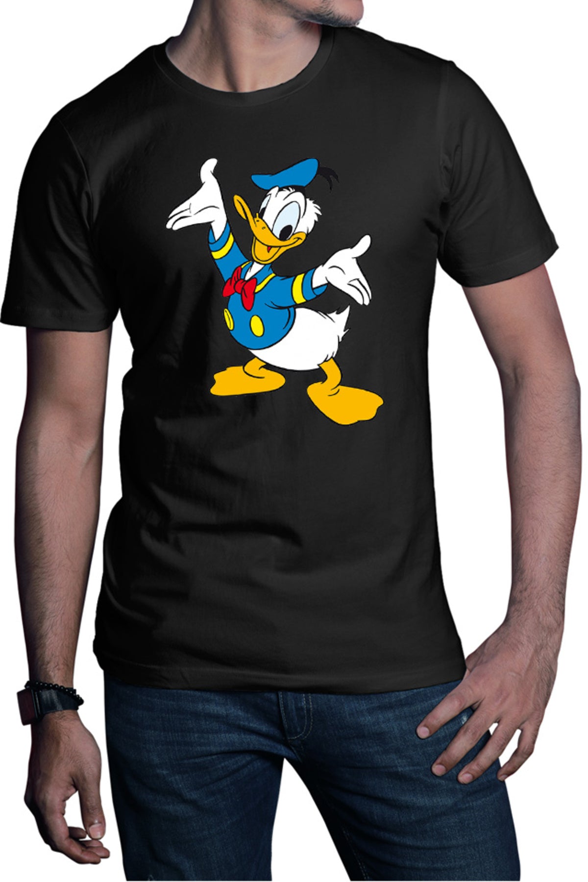 Tricou barbati Donald Duck Sailor Happy Cartoon Children