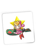 Mousepad Gaming Bomberman Women Carpet Star Fly, 21x19 cm