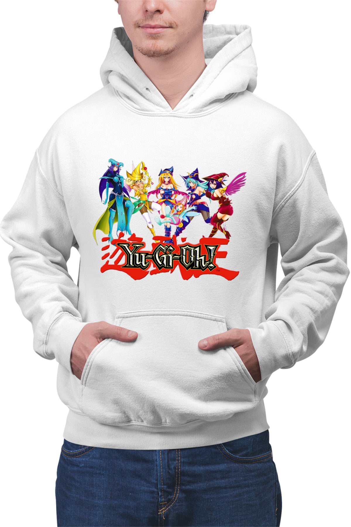 Hanorac barbati Yu Gi Oh Mutou Team Girl Magician Spellcaster