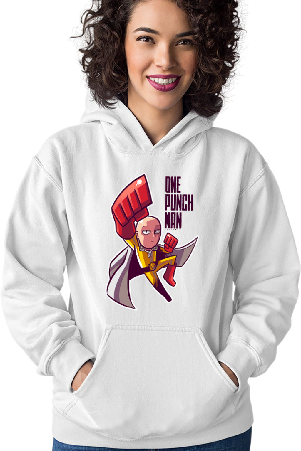 Hanorac dama One-Punch Man Hero Tatakae Anime Weeb