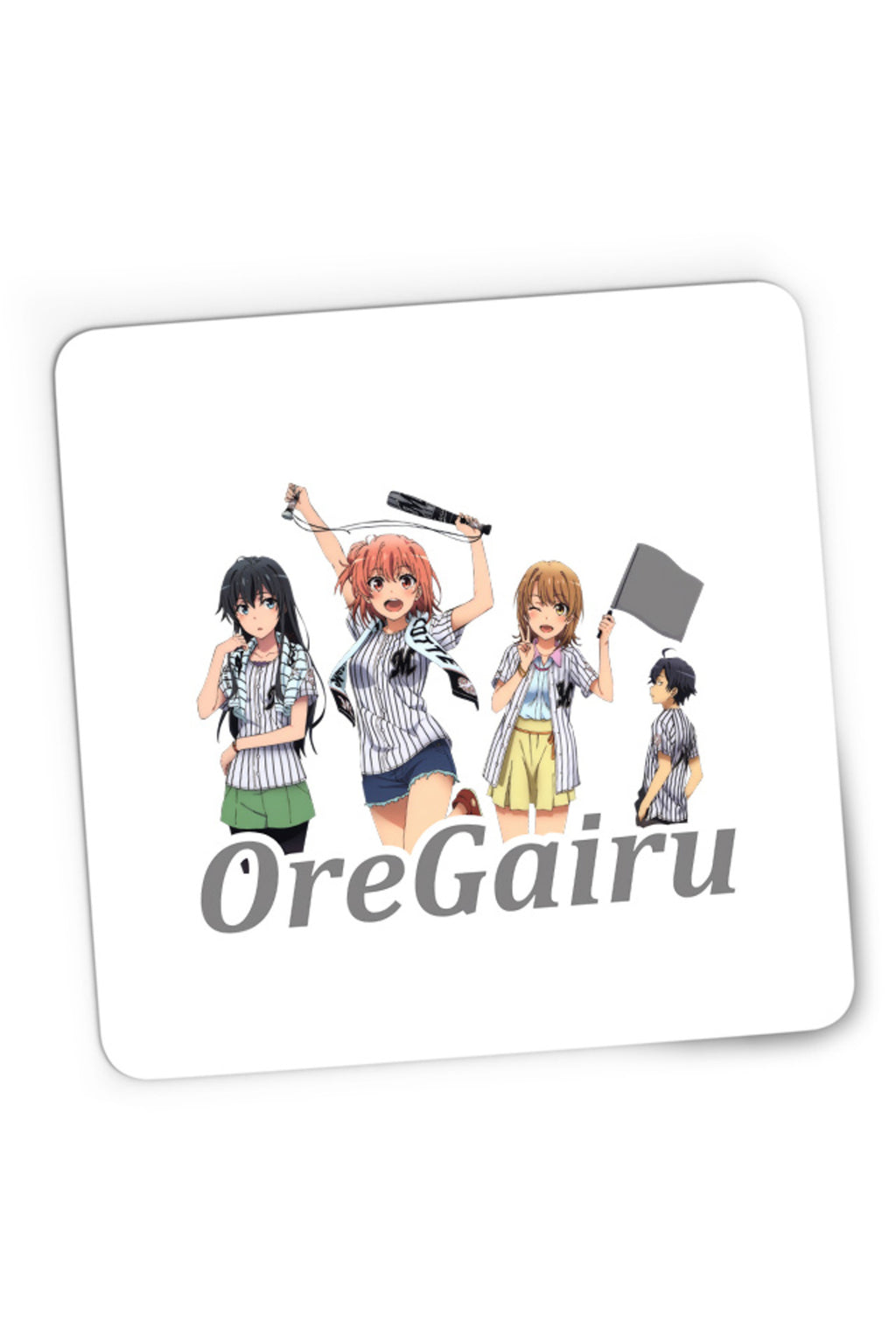 Mousepad Gaming OreGairu School Hamachi MusicTeam Mates, 21x19 cm
