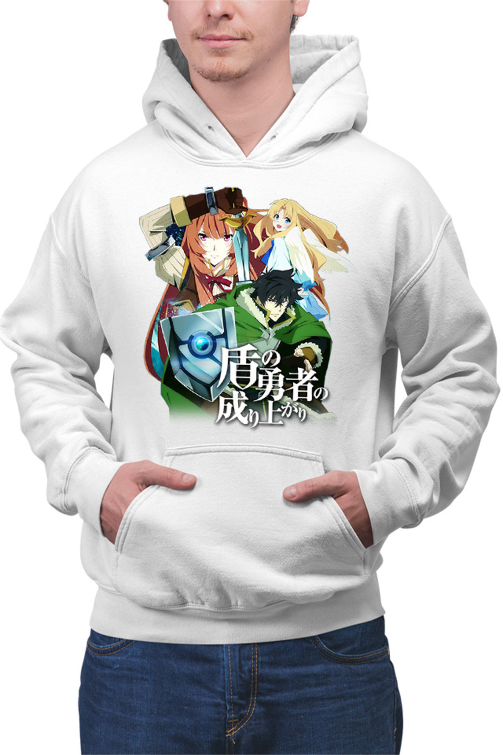 Hanorac barbati Rising of the Shield Hero Naofumi Raphtalia Filo Drama Fantasy