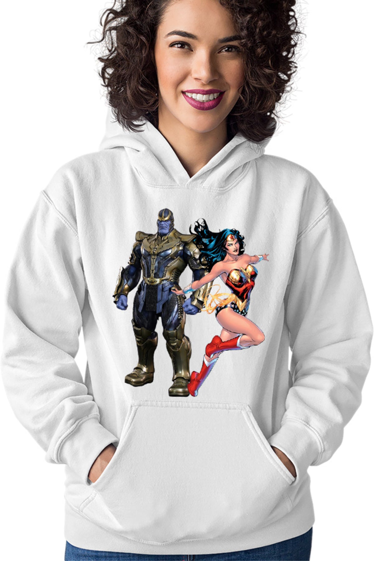 Hanorac dama Thanos Wonder Woman Hero Villian Star