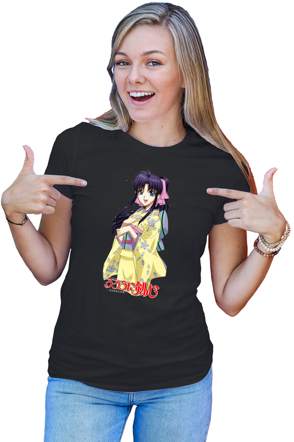 Tricou dama Rurouni Kenshin Kaori Ninja Anime