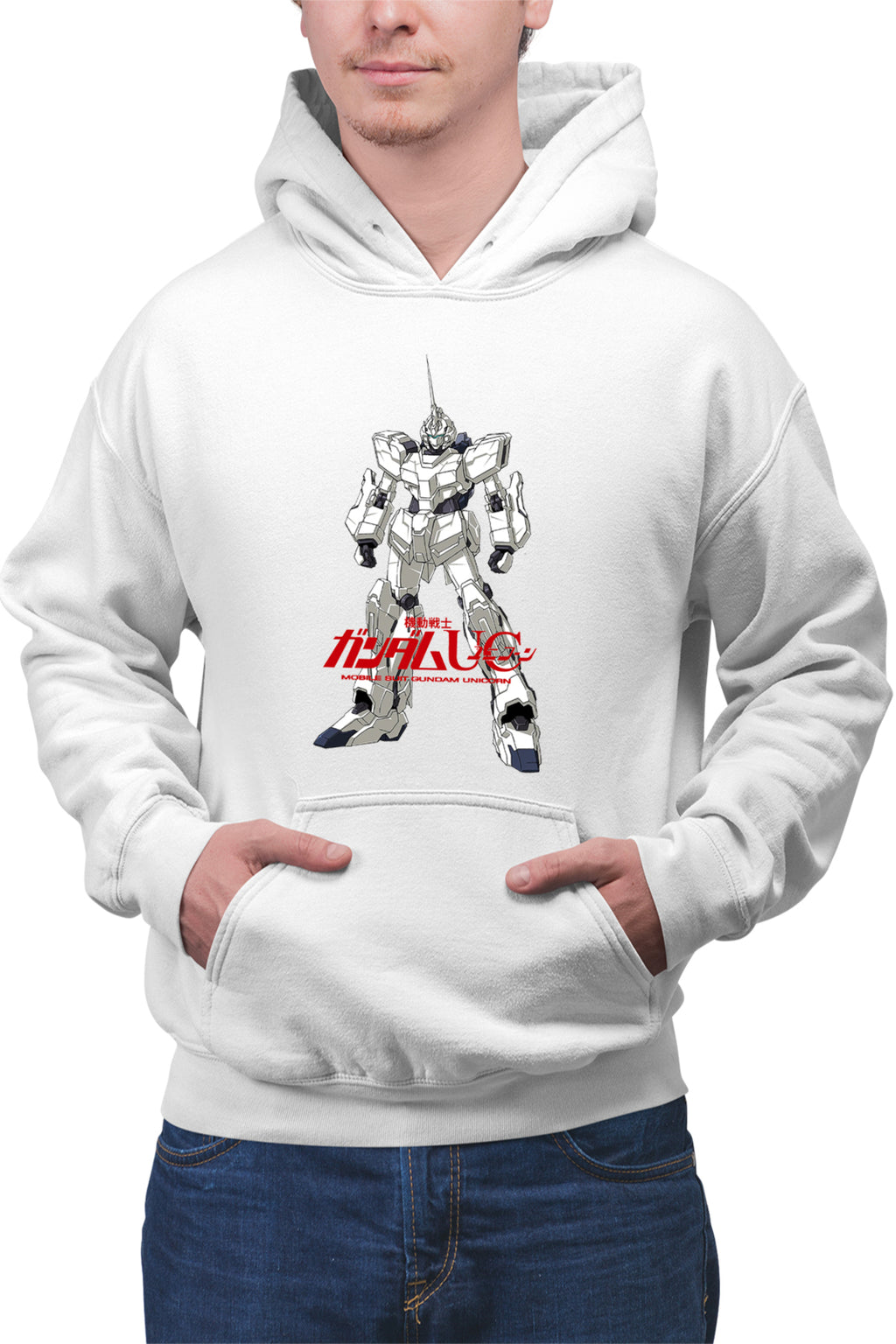 Hanorac barbati dam Mobile Suit Robot Fox Manga