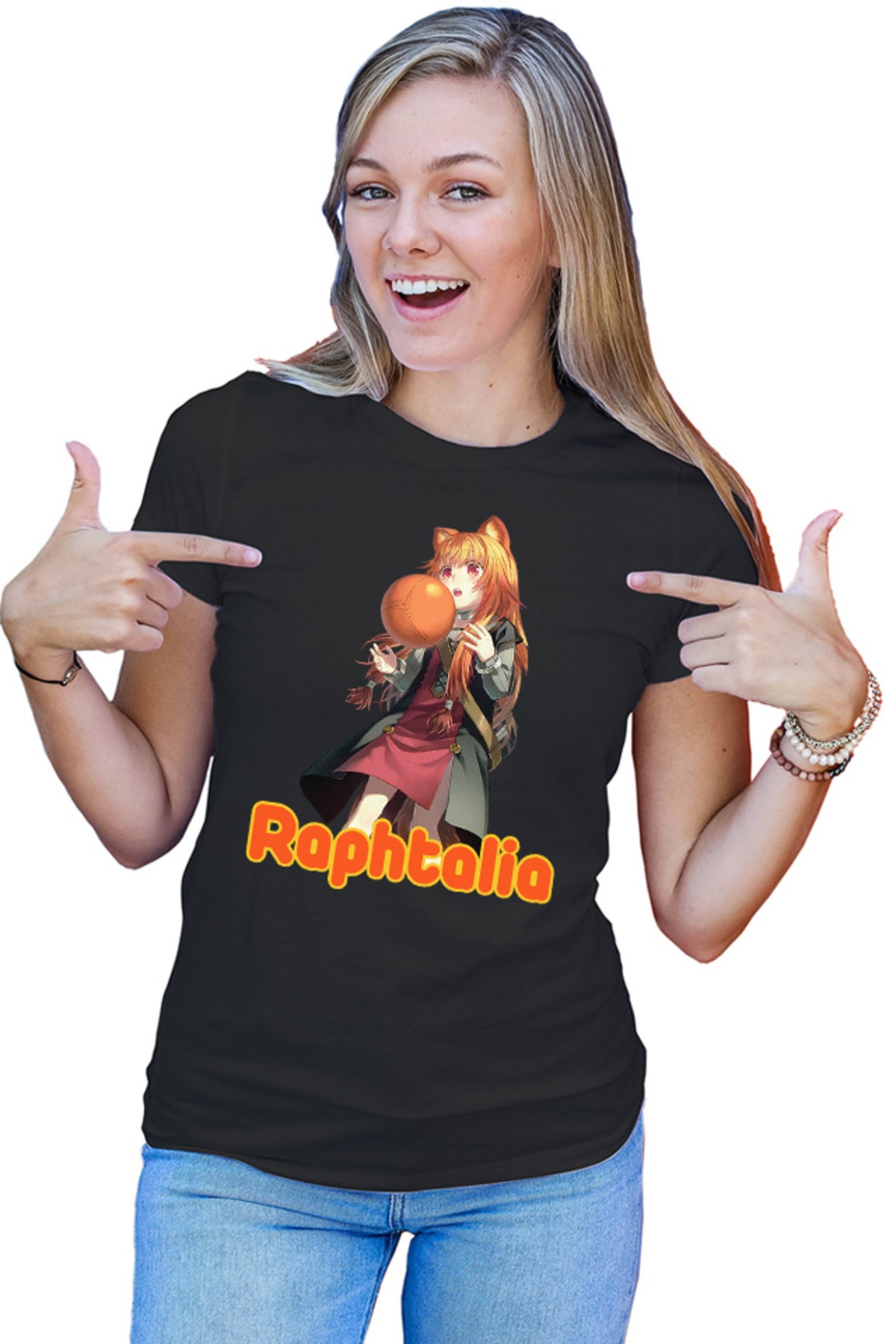 Tricou dama Rising of the Shield Hero Raphtalia Furry Ball Dream Playful