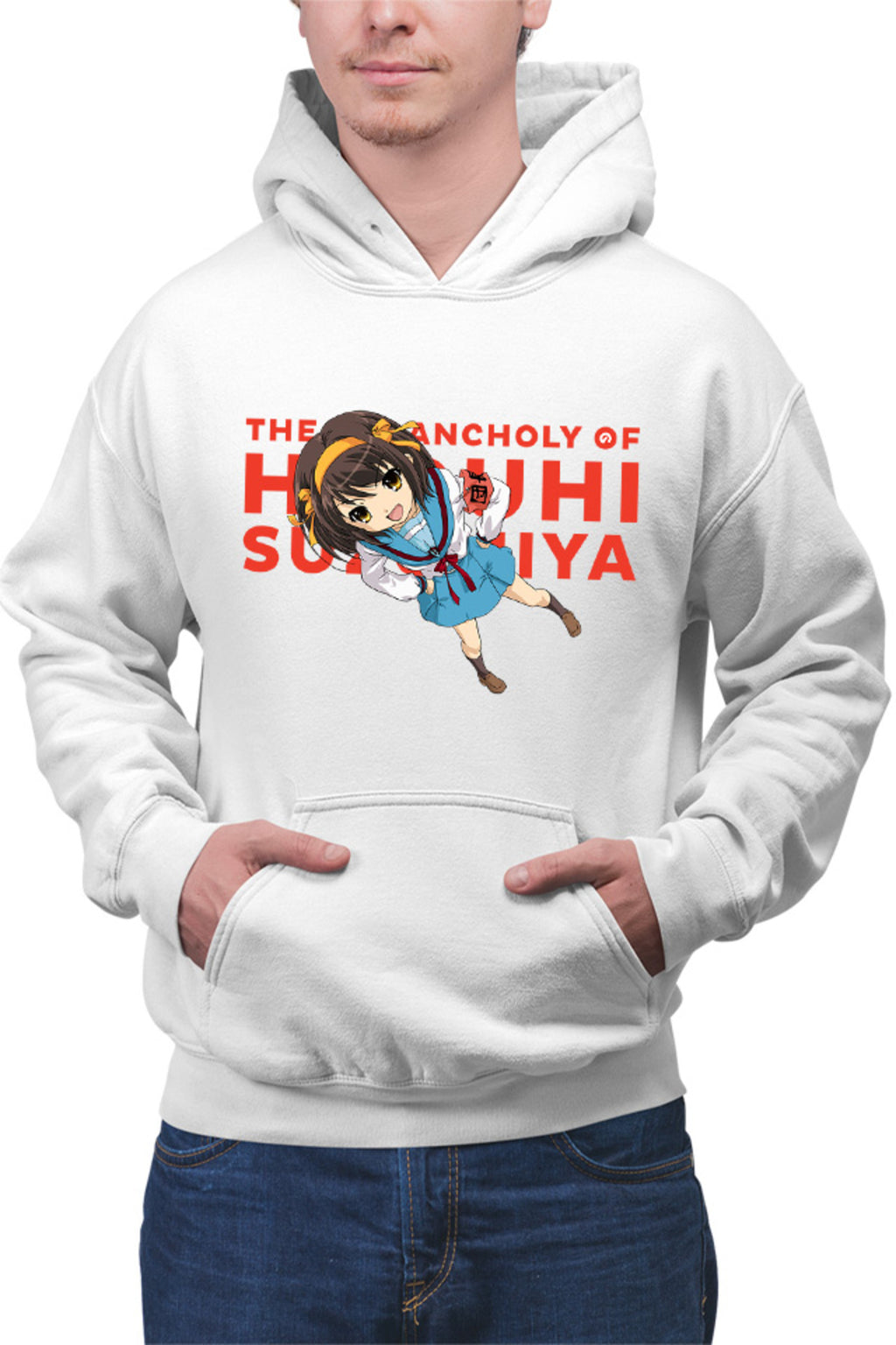Hanorac barbati Haruhi Suzumiya Highschool Uniform Club SOS Fun Action