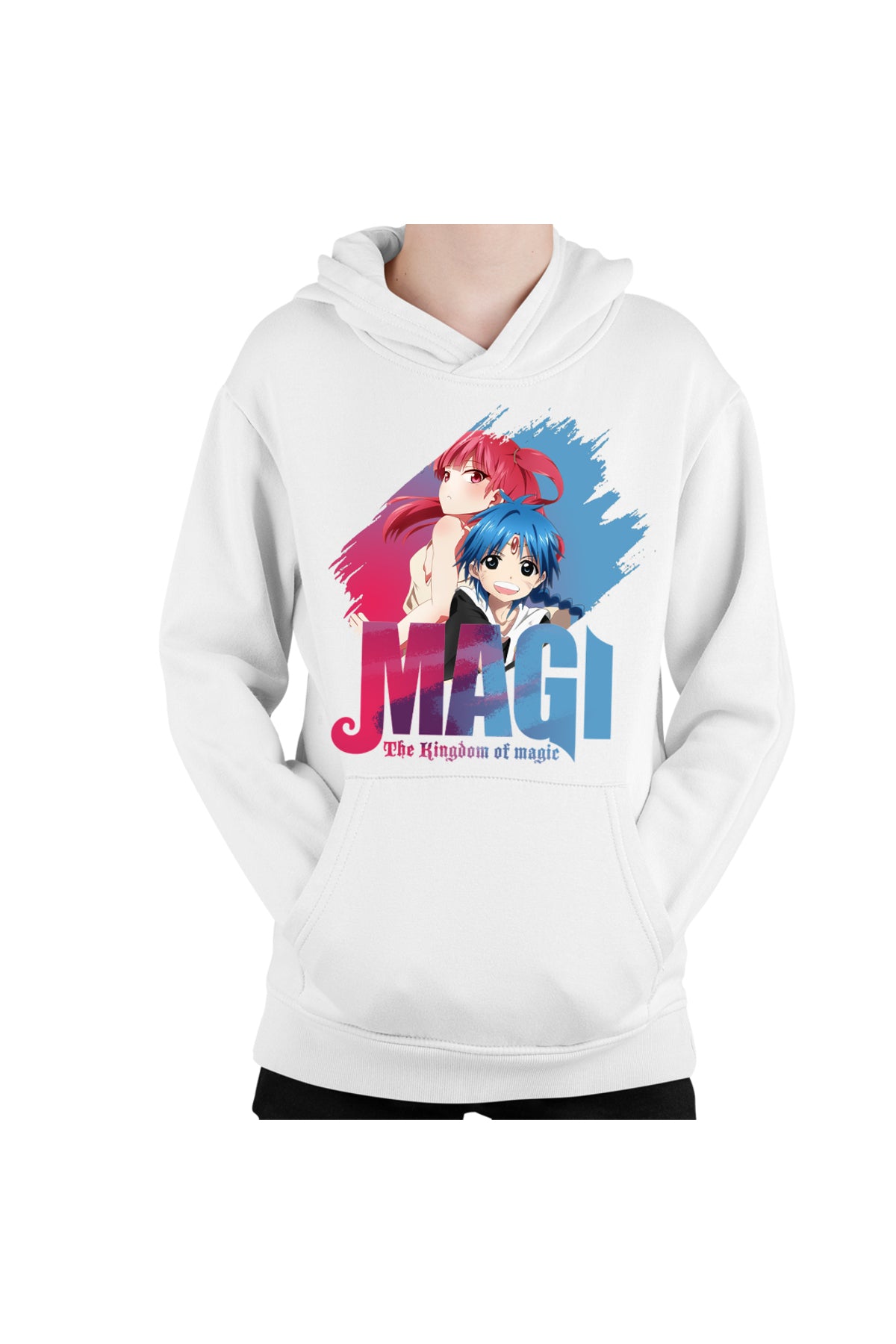 Hanorac copii Magi The Labyrinth of Magic Morgiana Alladin Brush Logo