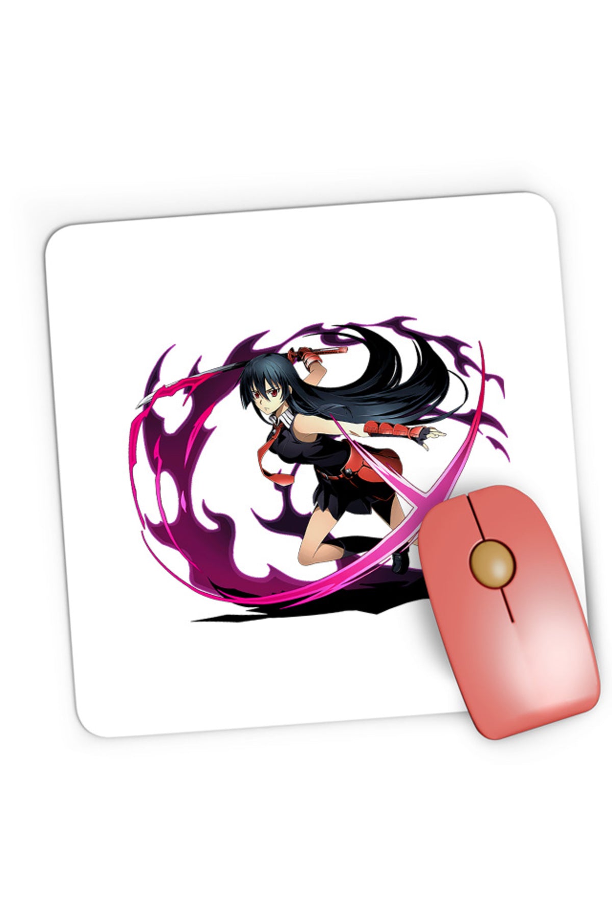 Mousepad Gaming Akame ga Kill Katana Samurai Paranormal Game, 21x19 cm